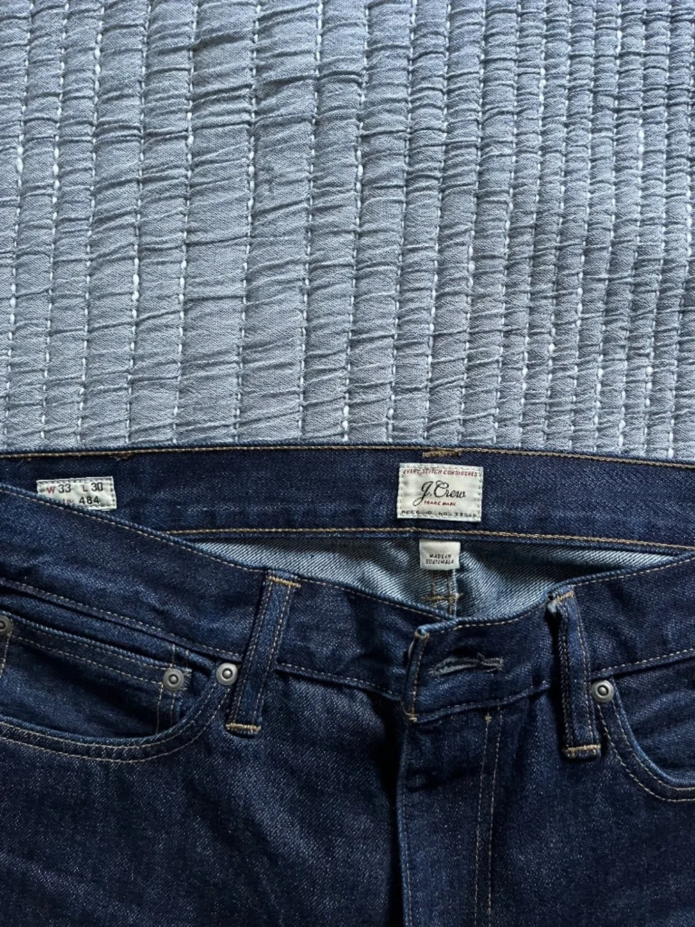 J Crew 484 Slim Jeans; Men's 33x30